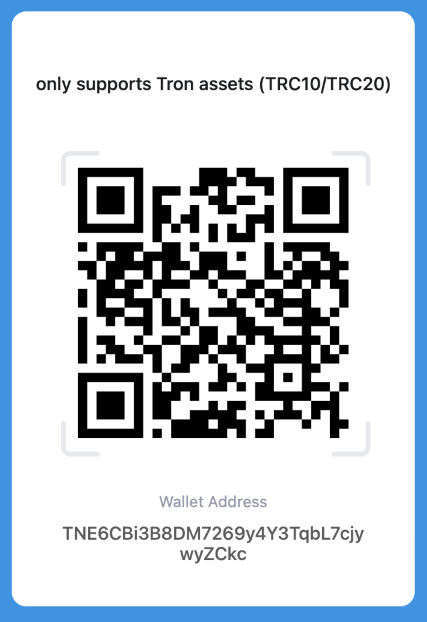 USDT Payment QR Code